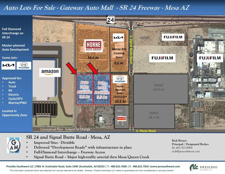 Primary Photo Of S of SWC of SR 24 and Signal Butte Rd, Mesa Land For Sale