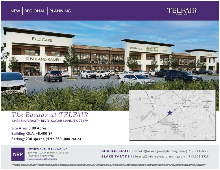 Primary Photo Of 13436 University Blvd, Sugar Land Storefront For Lease