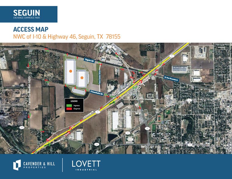 More Photos Of IH-10 & Highway 46, Seguin Distribution For Lease