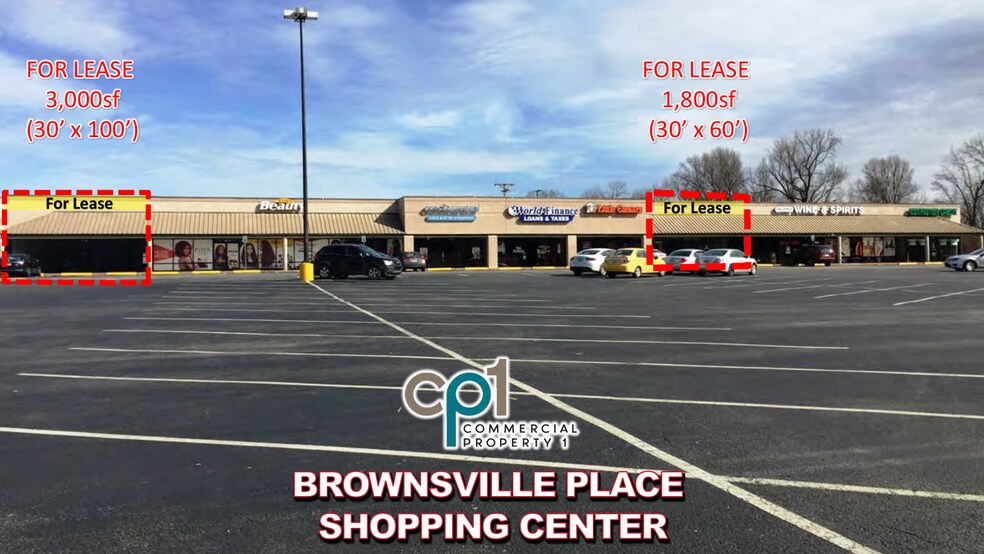 Primary Photo Of 120-164 N Dupree Ave, Brownsville General Retail For Lease