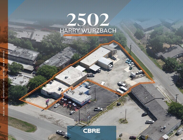 More Photos Of 2502 Harry Wurzbach Rd, San Antonio Flex For Lease