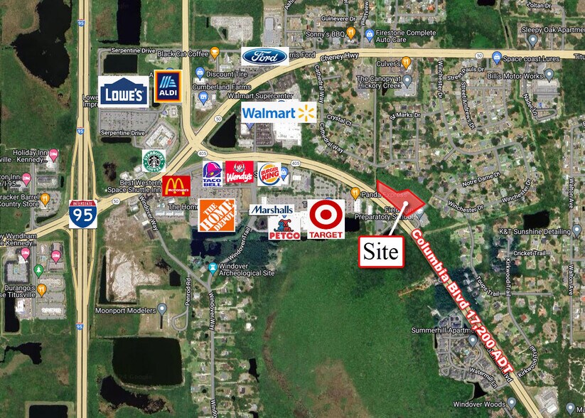 Primary Photo Of 2960 Columbia blvd, Titusville Land For Sale