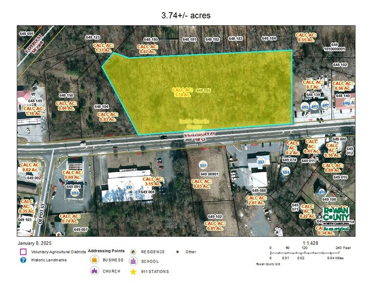 Primary Photo Of 00 S Salisbury Ave, Granite Quarry Land For Sale