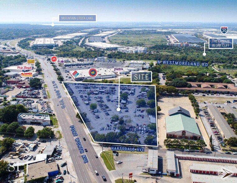 More Photos Of 3007-3011 Fort Worth Ave, Dallas Land For Lease