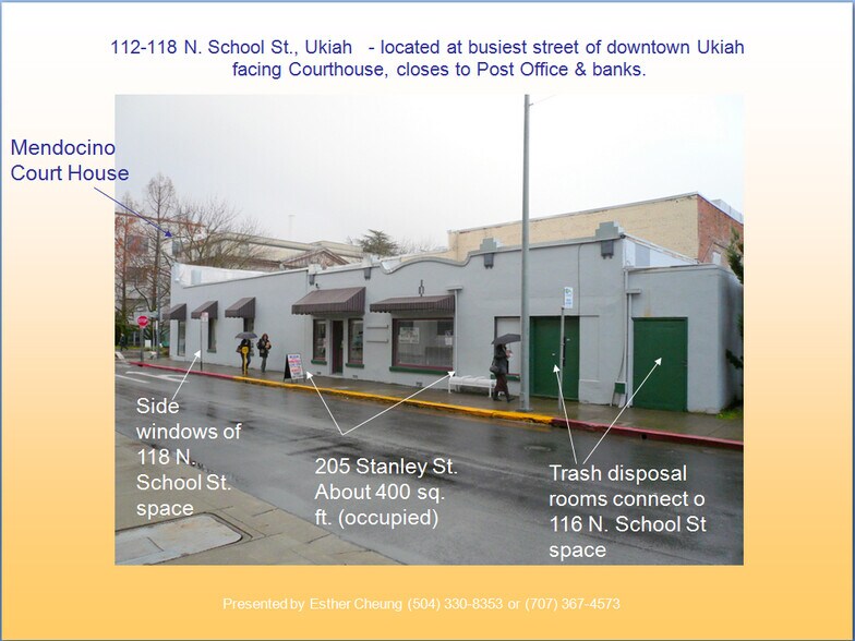 More Photos Of 116 N School St, Ukiah General Retail For Lease