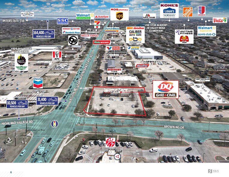 More Photos Of 1909 Justin Rd, Flower Mound General Retail For Sale