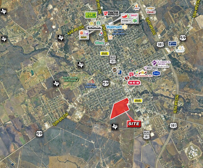 More Photos Of Business Hwy 181, Beeville Land For Sale