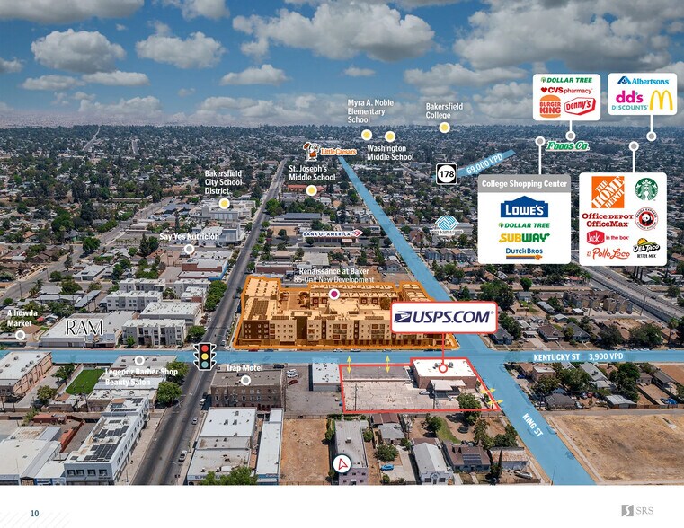 More Photos Of 727 Kentucky St, Bakersfield Post Office For Sale