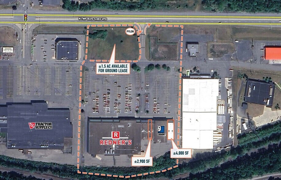 More Photos Of 2000-2008 N Township Blvd, Pittston Unknown For Lease