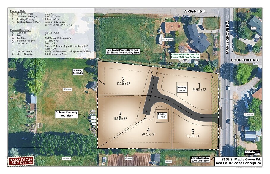 More Photos Of 3505 S Maple Grove Rd, Boise Land For Sale