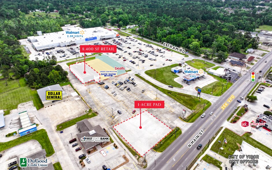 Primary Photo Of 1380 N Main St, Vidor Land For Lease