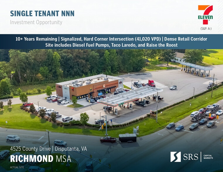 Primary Photo Of 4525 County Dr, Disputanta General Retail For Sale