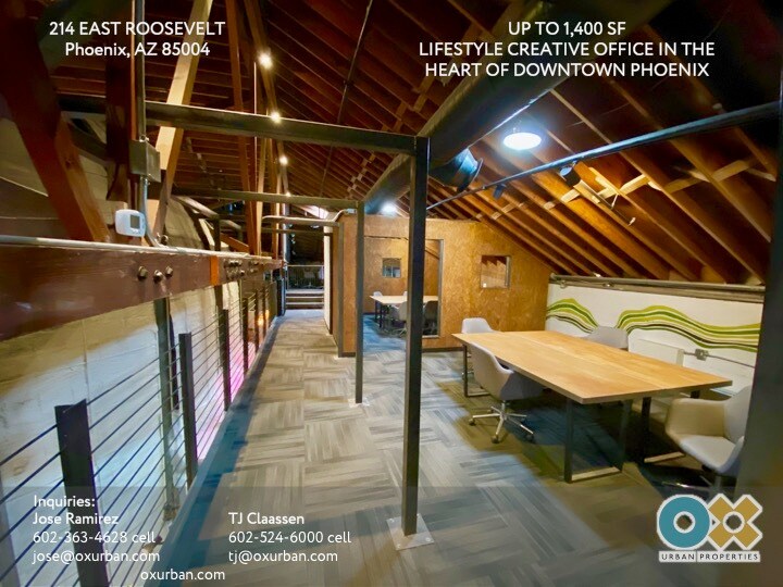 More Photos Of 214 E Roosevelt St, Phoenix Storefront Retail Office For Lease