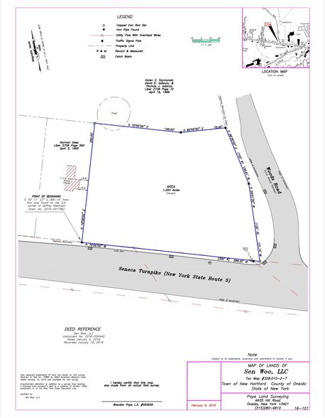 More Photos Of Seneca Turnpike & WoodsRdTax Map #328.010-2-7 Rt @ Woods Road, New Hartford Land For Sale