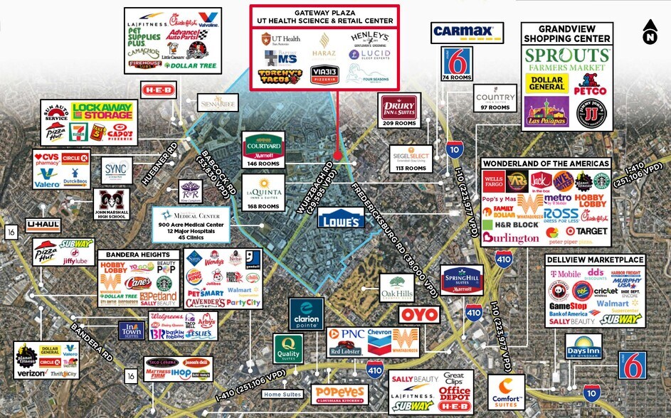 More Photos Of 8435 Wurzbach Rd, San Antonio Medical For Sale