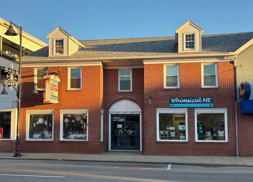 Primary Photo Of 239-243 Main St, Saco Storefront Retail Office For Sale