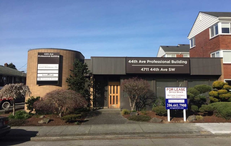 Primary Photo Of 4711 44th Ave SW, Seattle Office For Lease