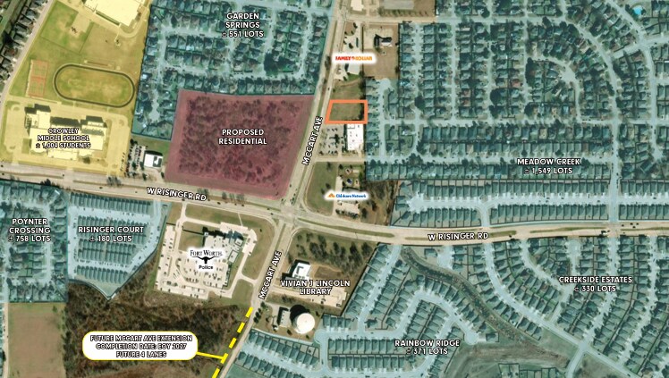 More Photos Of 8703 McCart Ave, Fort Worth Land For Sale