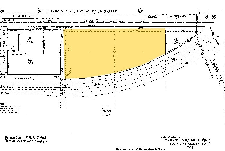 More Photos Of 16 Railroad Ave, Atwater Land For Sale