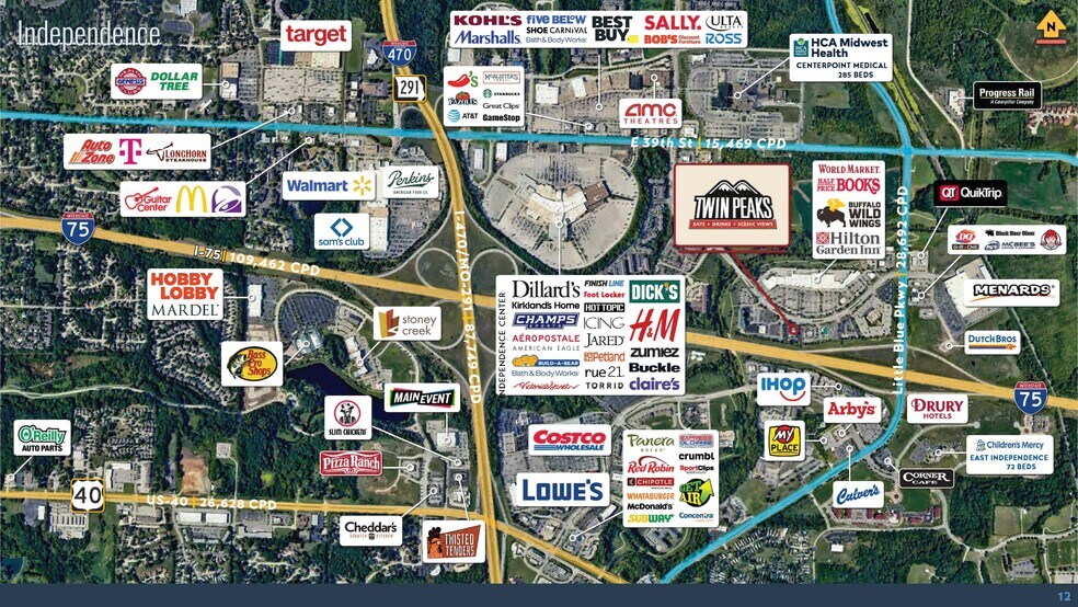 More Photos Of 19821 E Jackson Dr, Independence Restaurant For Sale