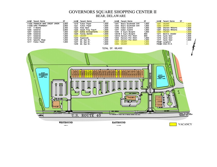 More Photos Of 1100-1299 Quintilio Dr, Bear Unknown For Lease