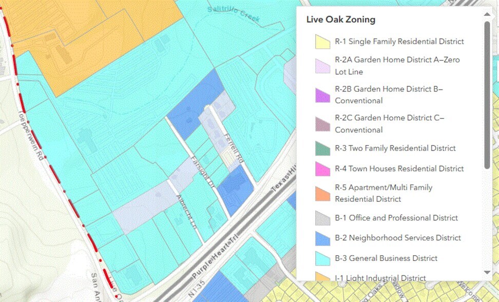 More Photos Of 12995 N Interstate 35, Live Oak Land For Sale