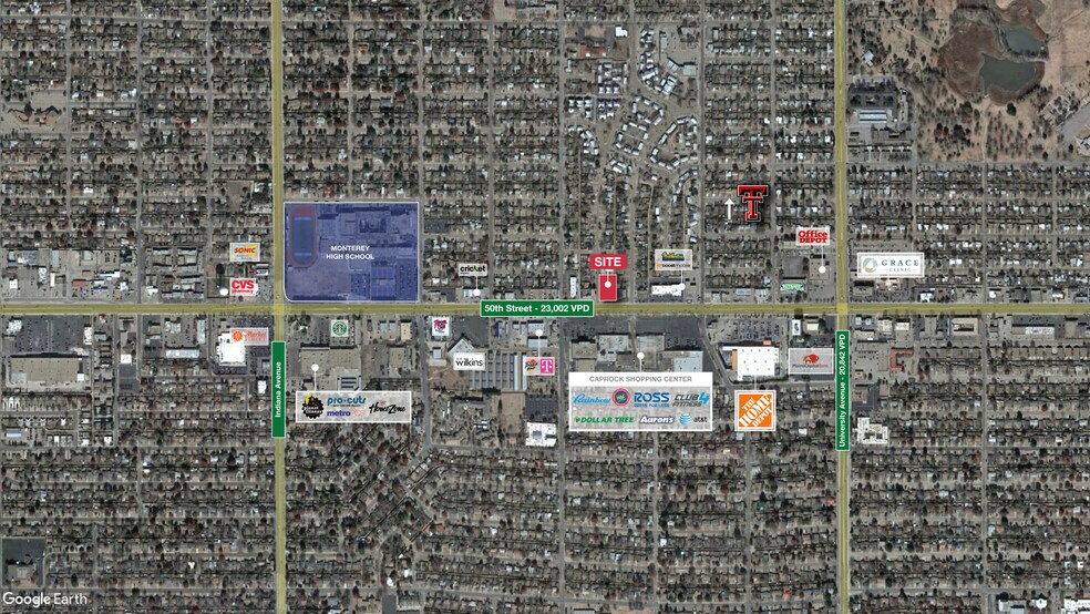 More Photos Of 2808 50th St, Lubbock Land For Lease