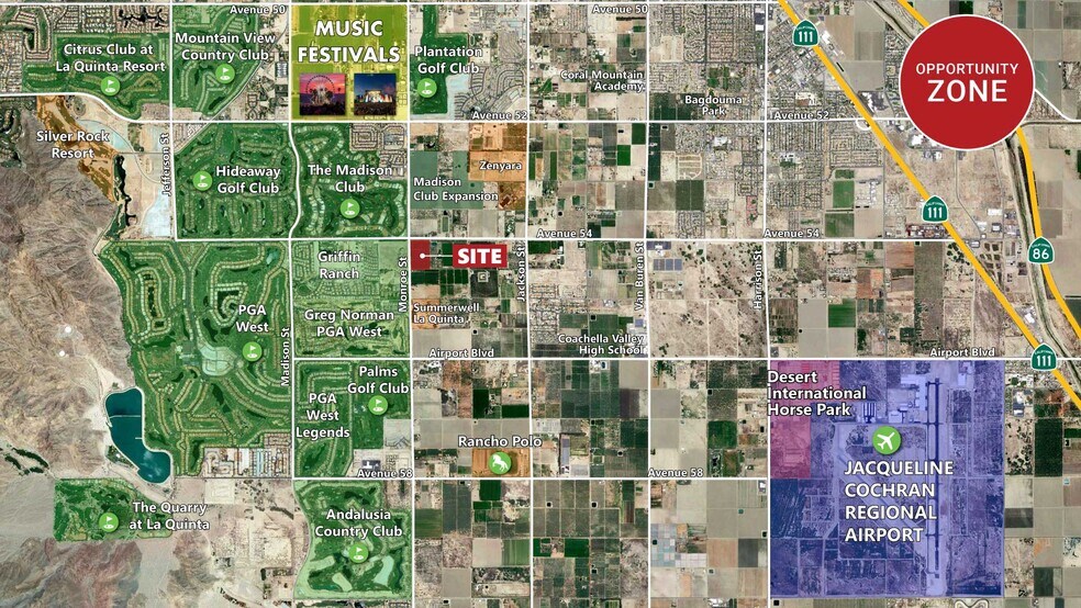 More Photos Of SEC Ave 54 & Monroe St, Thermal Land For Sale