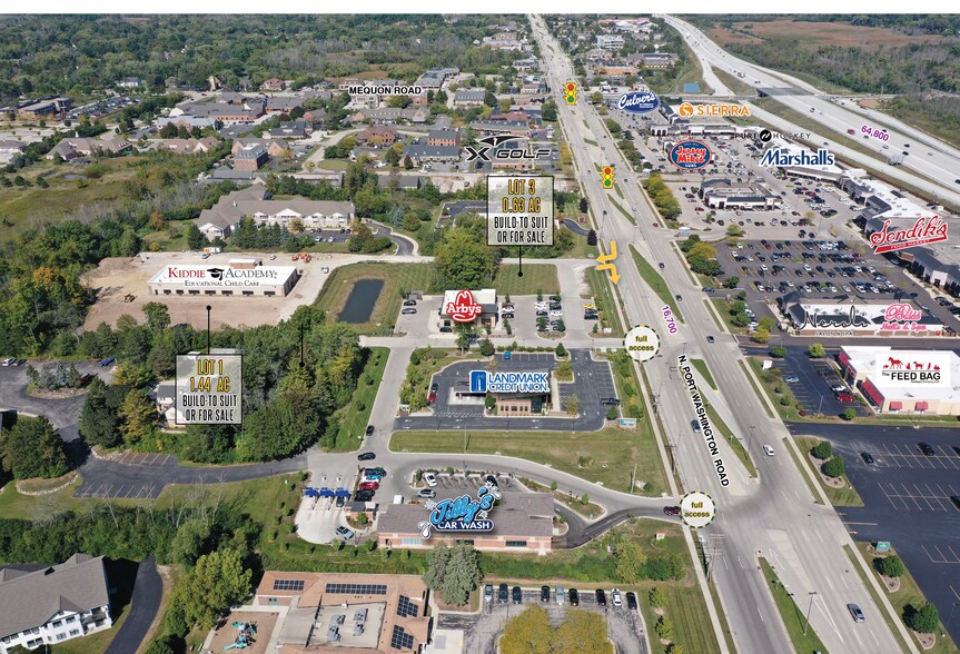 More Photos Of 10865-10911 N Port Washington Rd, Mequon Land For Lease