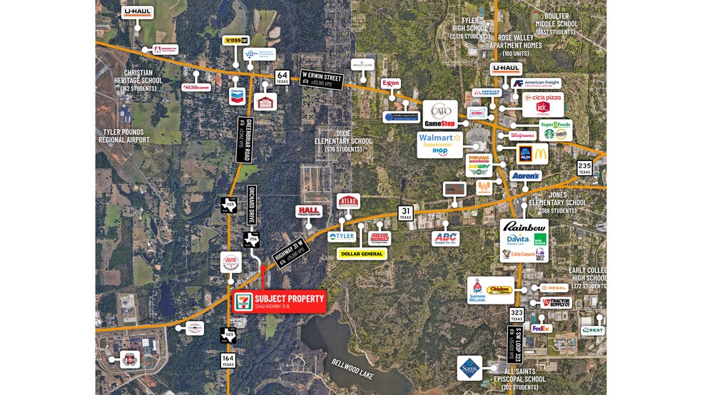 More Photos Of 12440 Hwy 31 West, Tyler Service Station For Sale