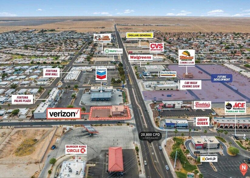 More Photos Of 11345 S Fortuna Rd, Yuma Storefront For Sale