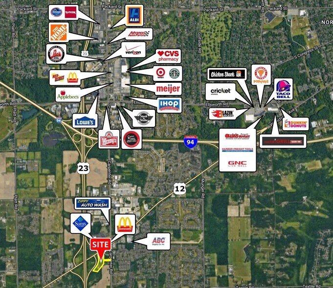 More Photos Of 5601 W Michigan Ave, Ypsilanti Land For Lease