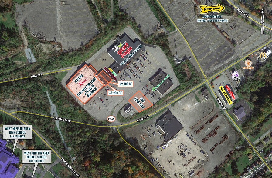 Primary Photo Of 1300-1800 Hoffman Blvd, West Mifflin Unknown For Lease