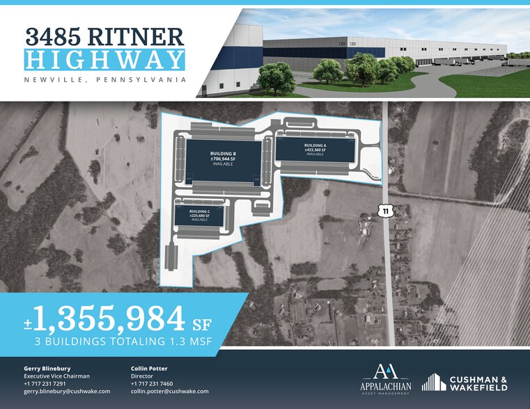 Primary Photo Of 3485 Ritner Hwy, Newville Distribution For Lease