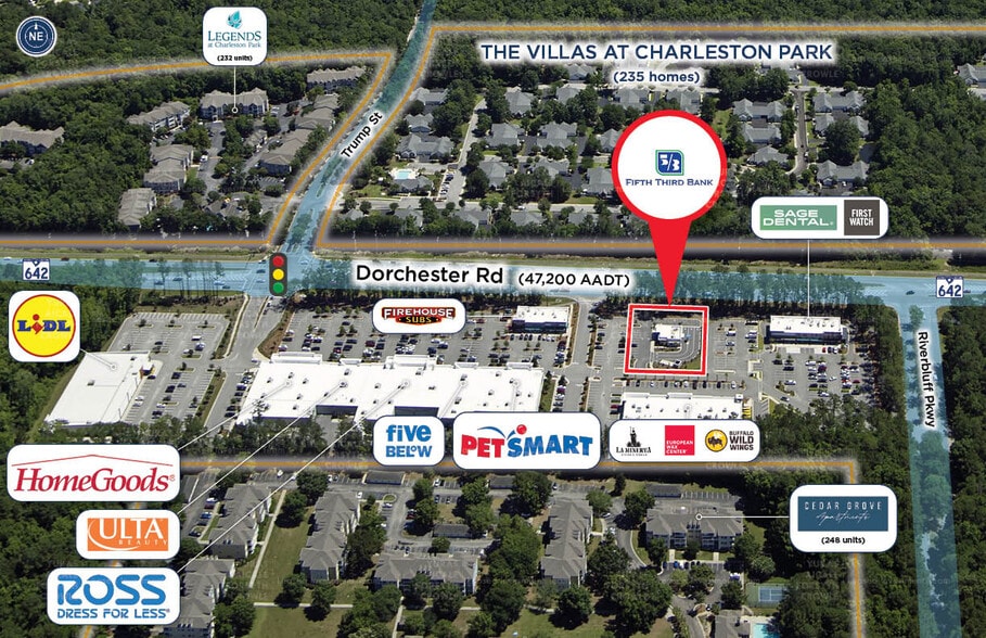 More Photos Of 8807 Dorchester Rd, North Charleston Bank For Sale