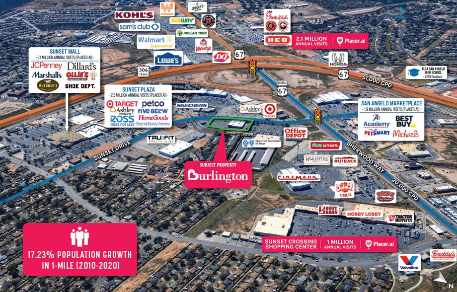 More Photos Of 4238 Sunset Dr, San Angelo Freestanding For Sale