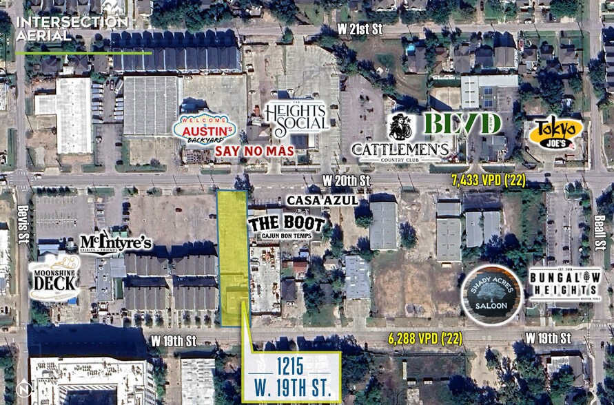 Primary Photo Of 1215 W 19th St, Houston General Retail For Lease