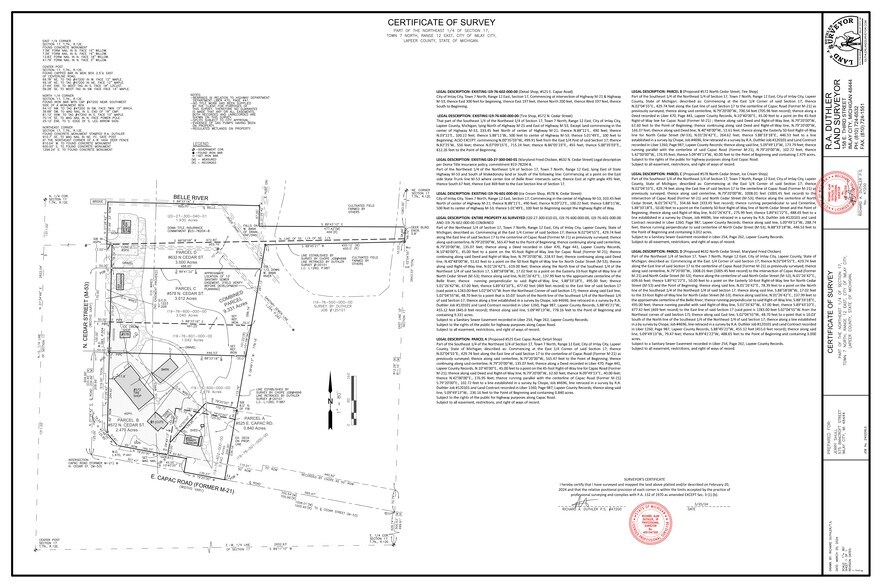 Primary Photo Of 572 N Cedar St, Imlay City Land For Lease