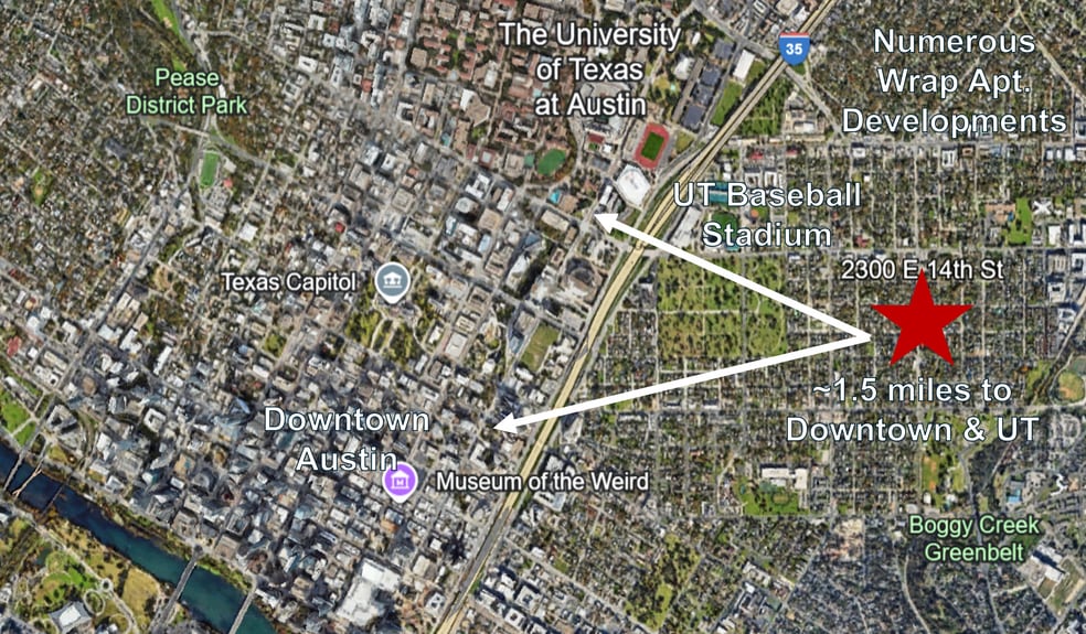 Primary Photo Of 2300 E 14th St, Austin Land For Sale