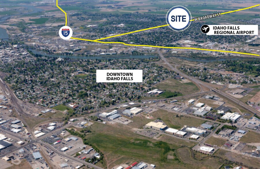 More Photos Of 3261 W Broadway, Idaho Falls Land For Sale