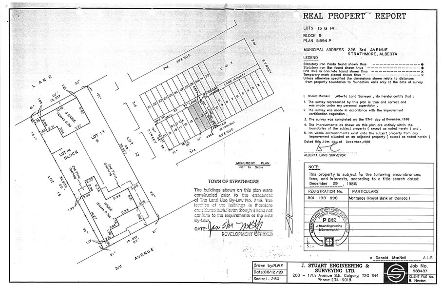 More Photos Of 226 First Av, Strathmore Land For Sale