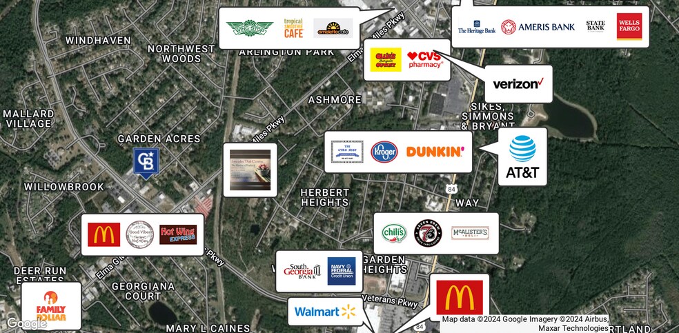 Primary Photo Of 772 Veterans Parkway, Hinesville Land For Sale