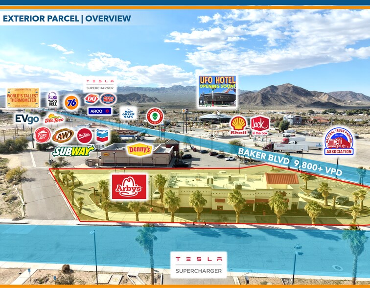 More Photos Of 72431 Baker Blvd, Baker Fast Food For Sale