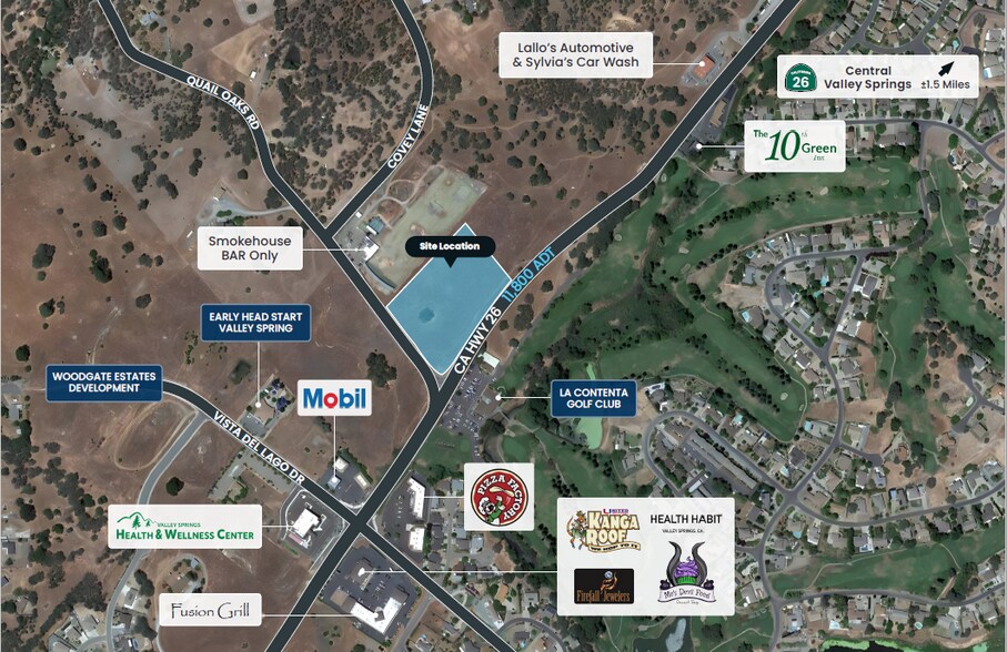 Primary Photo Of NEC Hwy 26 & Quail Lakes Rd, Valley Springs Land For Sale