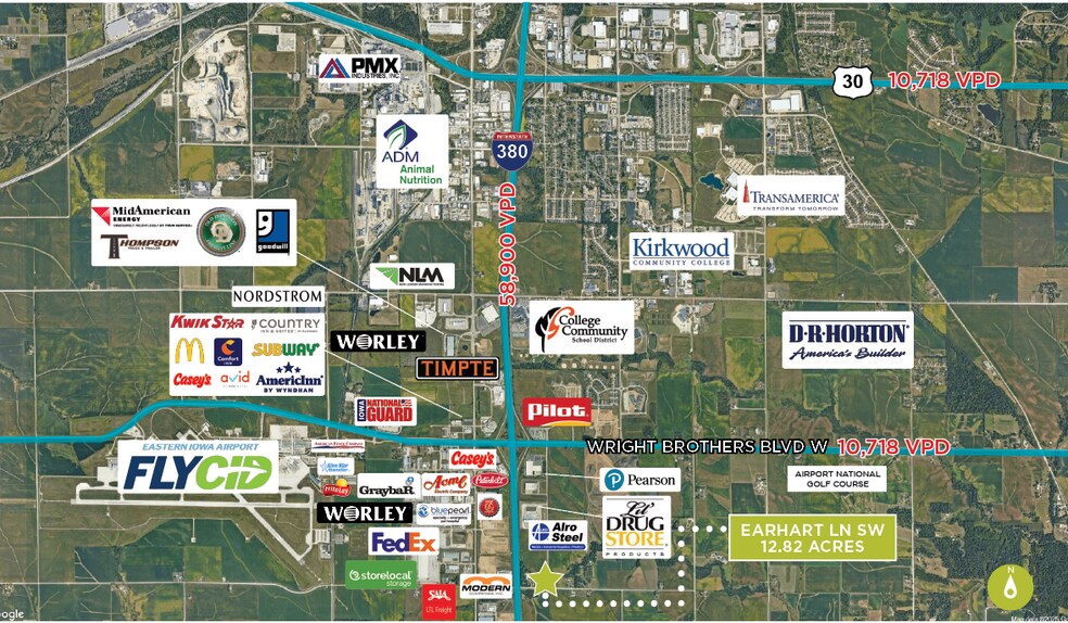 More Photos Of Earhart Lane Southwest Ln, Cedar Rapids Land For Sale