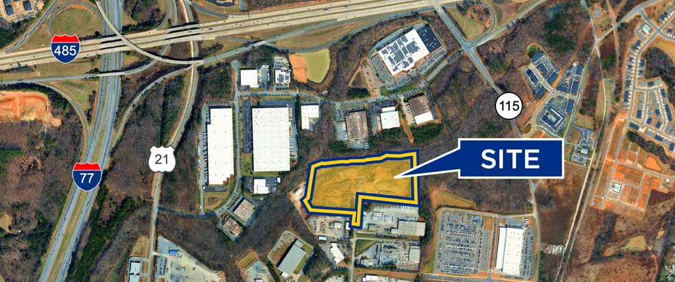 Primary Photo Of 10050 Metromont Industrial Blvd, Charlotte Land For Lease