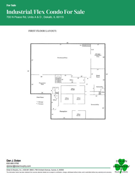 More Photos Of 700 N Peace Rd, Dekalb Light Manufacturing For Sale