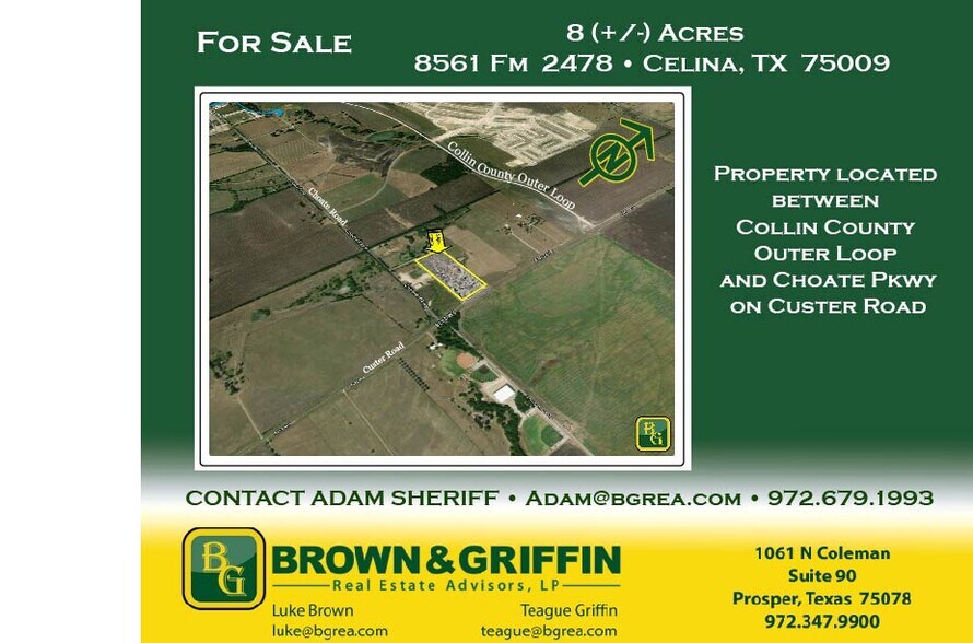 Primary Photo Of 8561 FM 2478, Celina Land For Lease