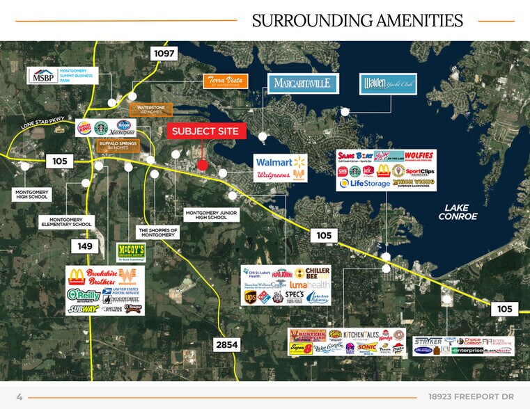 More Photos Of 18923 Freeport Dr, Montgomery Warehouse For Sale