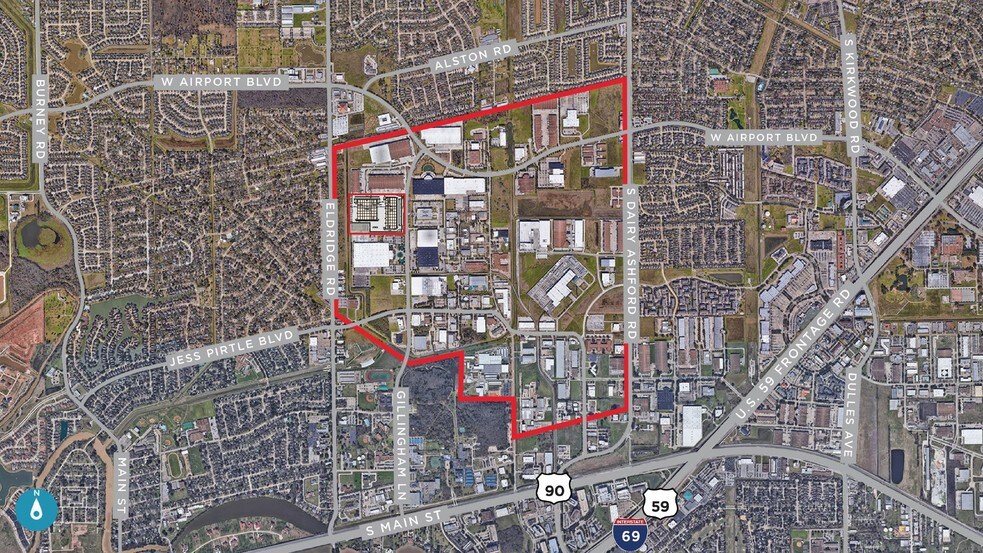 More Photos Of 1403 Gillingham Ln, Sugar Land Warehouse For Lease